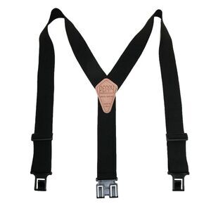 Perry Suspenders Men's Elastic 2 Inch Wide Hook End Suspenders (Tall Available)